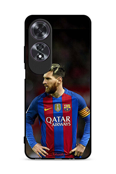 Tolwak جراب حماية Oppo A60 ميسي برشلونة