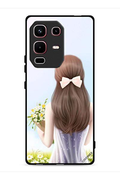 Covernex غطاء حماية لهاتف Infinix Note 50s بتصميم فتاة جميلة
