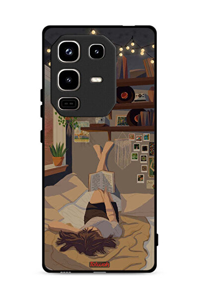 Tolwak غطاء حماية لهاتف Infinix Note 50 Pro 4G برسومات فنية