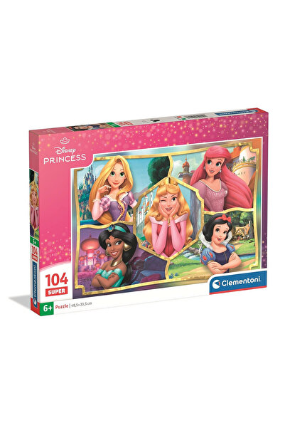PRİNCESS Prințesele Disney Puzzle Clementoni 104 piese