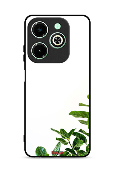 Tolwak غطاء حماية لهاتف Infinix Hot 40i 4G، مطبوع عليه صورة أوراق جوش كالابريس