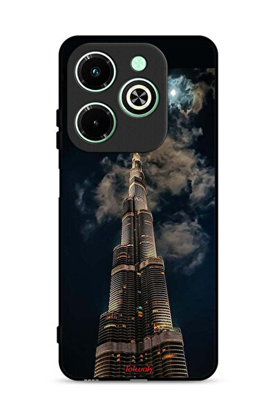 Tolwak Infinix Hot 40i 4G Protective Case Cover Burj Khalifa In Night