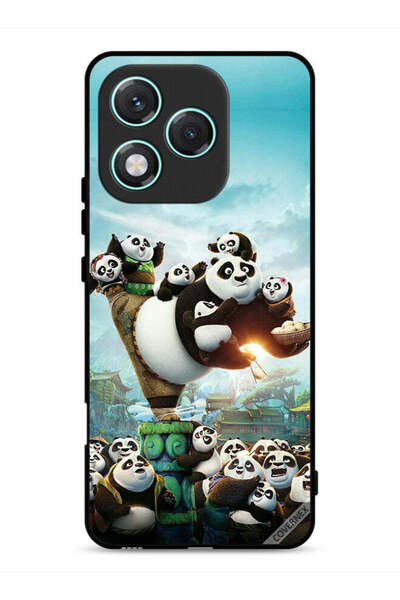 Covernex غطاء حماية لهاتف Honor 400 Lite بتصميم باندا وأطفال