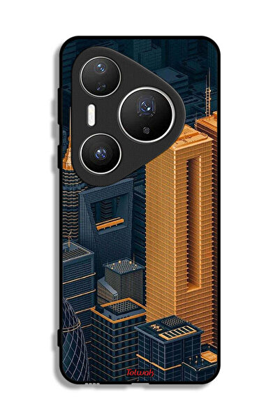 Tolwak غطاء حماية لهاتف هواوي بيورا 80 برو بلس - مباني فنية