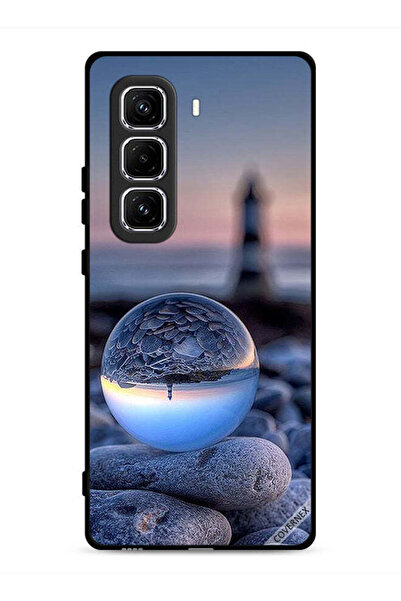 Covernex غطاء حماية لهاتف Infinix Hot 50 Pro 4G، تصوير رائع للطبيعة في زجاج د...