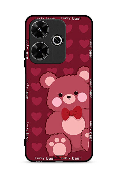 Tolwak غطاء حماية لهاتف شاومي ريدمي 13 4G، الدب المحظوظ