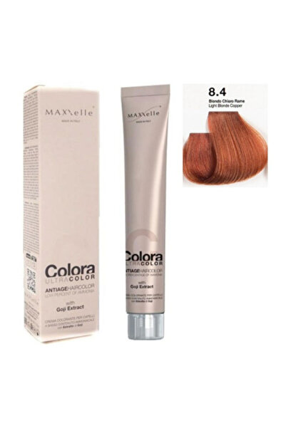 Maxxelle Blond Deschis Aramiu 8.4 Vopsea Colora cu extract de Goji