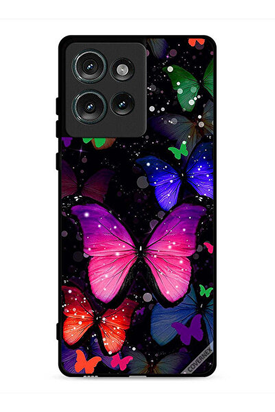 Covernex غطاء حماية لهاتف موتورولا إيدج 50 بنقشة فراشات