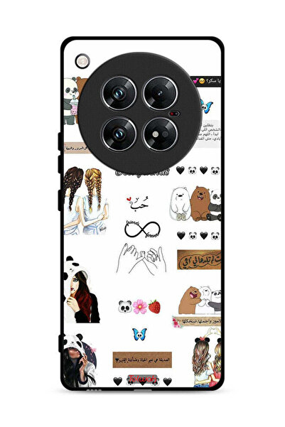 Tolwak غطاء حماية لهاتف إنفينيكس زيرو 40 بعبارات وملصقات عربية