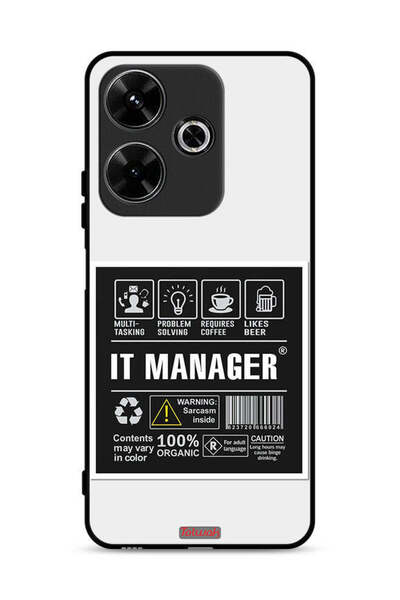Tolwak Xiaomi Redmi 13 4G Protective Case Cover It Manager Sticker