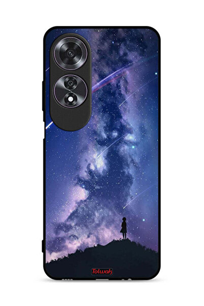 Tolwak غطاء حماية لهاتف Oppo A60 - نجوم متحركة