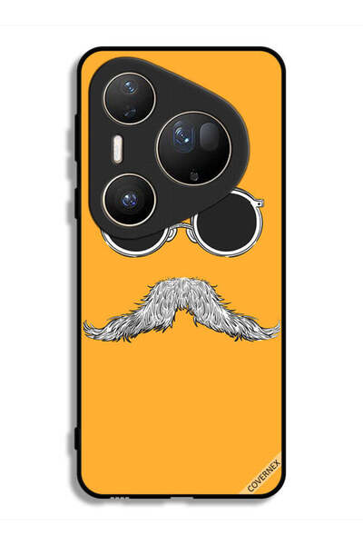 Covernex غطاء حماية هواوي بيورا 80 ألترا بتصميم نظارات وشارب