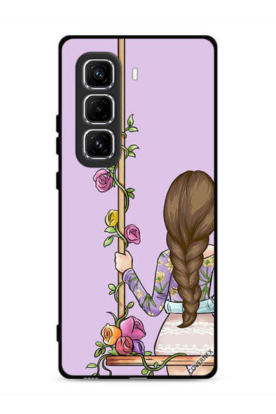 Covernex Infinix Hot 50 Pro 4G Protective Case Cover Girl Bff Wallpaper