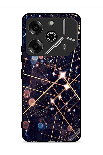 Covernex غطاء حماية لهاتف تكنو بوفا 6 برو 5G بنمط منحنيات الإضاءة