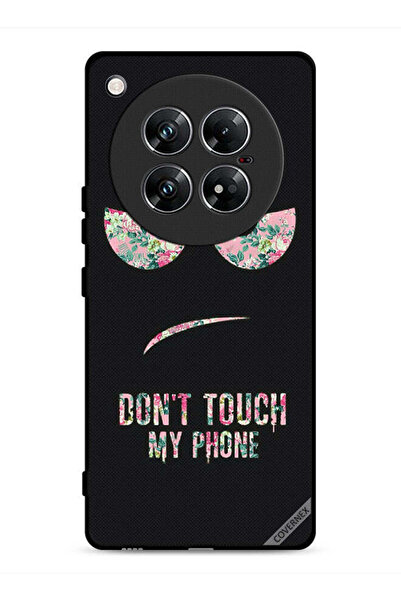 Covernex غطاء حماية لهاتف Infinix Zero 40 مطبوع عليه عبارة "لا تلمس هاتفي"