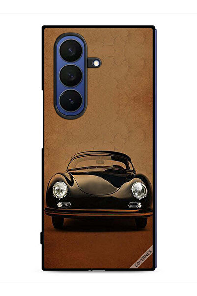 Covernex Samsung Galaxy Z Fold7 Protective Case Cover Vintage Car