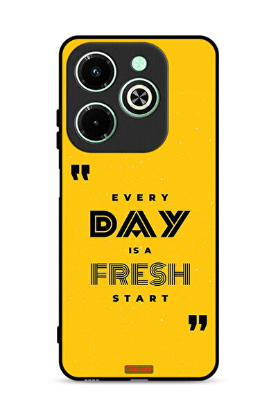 Tolwak غطاء حماية لهاتف Infinix Hot 40i 4G كل يوم هو بداية جديدة