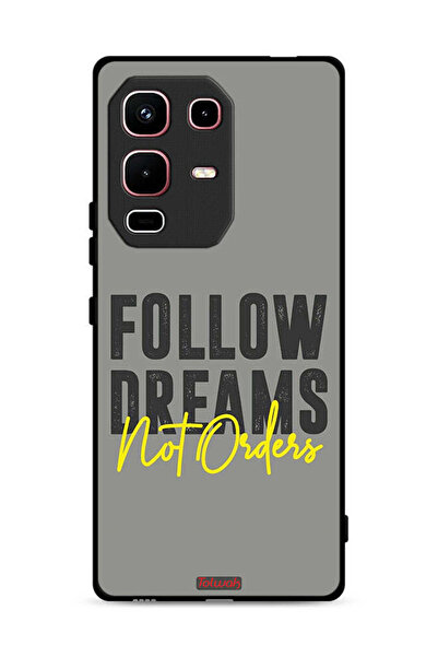 Tolwak غطاء حماية لهاتف Infinix Note 50s - اتبع الأحلام وليس الأوامر