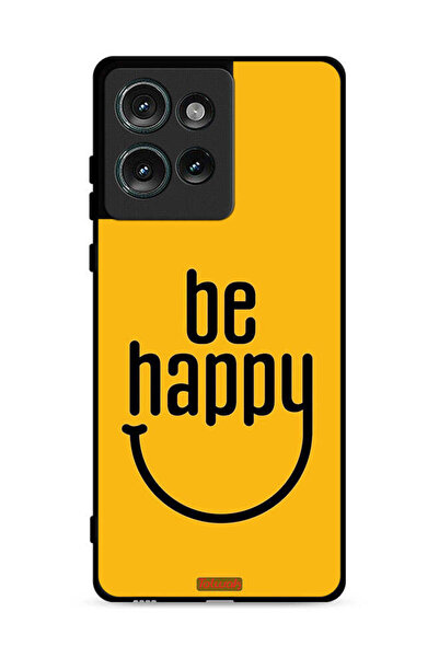 Tolwak غطاء حماية لهاتف موتورولا إيدج 50 - كن سعيدًا