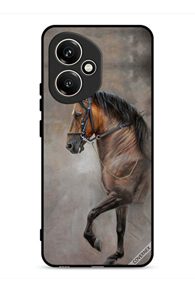 Covernex غطاء حماية لهاتف Honor 400 مع صورة حصان عتيقة