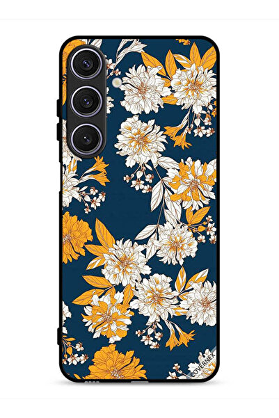 Covernex غطاء حماية لهاتف سامسونج جالكسي A26 بخلفية زهور وأوراق