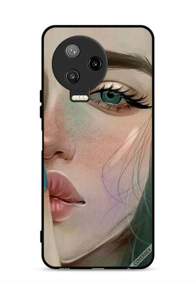 Covernex غطاء حماية لهاتف Infinix Note 12 Pro 4G، ششش، إنها حزينة