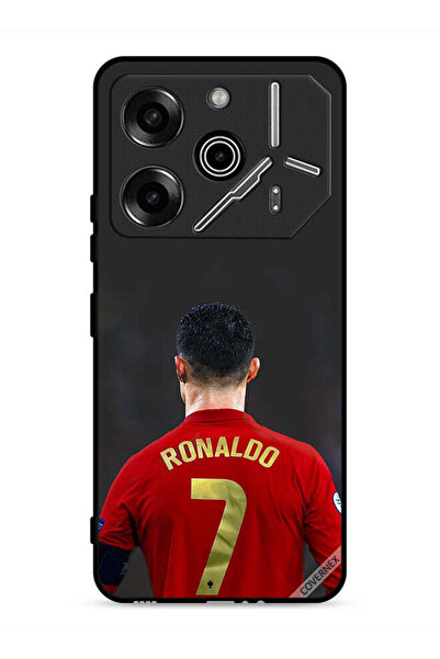 Covernex غطاء حماية لهاتف تكنو بوفا 6 برو 5G رونالدو عنزة كرة القدم