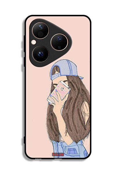 Tolwak غطاء حماية لهاتف هواوي بيورا 80 لالتقاط صور سيلفي