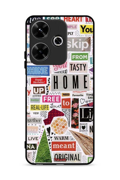 Tolwak Xiaomi Redmi 13 4G Protective Case Cover Meant Original Stickers