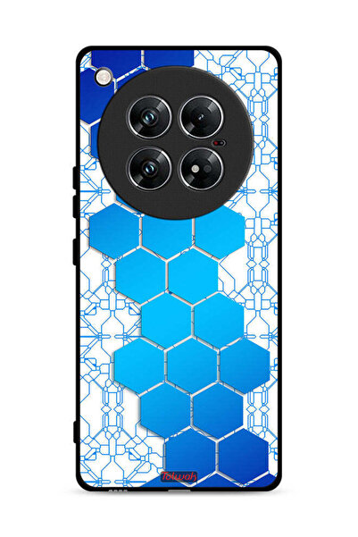 Tolwak غطاء حماية لهاتف Infinix Zero 40 بنمط شبكة أيقونات سداسية الأضلاع