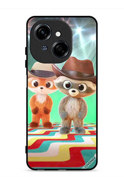 Covernex غطاء حماية لهاتف Tecno Spark Go 1S 4G بطبعة أرانب