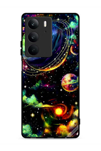 Covernex غطاء حماية لهاتف Realme C75 4G بنقشة نباتات زحل