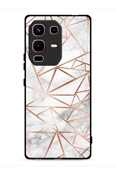 Covernex غطاء حماية لهاتف Infinix Note 50s بنمط رخامي وورق جدران