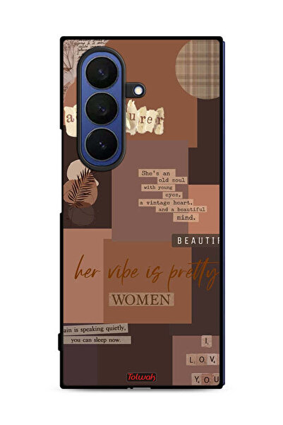 Tolwak غطاء حماية لهاتف سامسونج جالاكسي زد فولد 7 - للنساء المغامرات