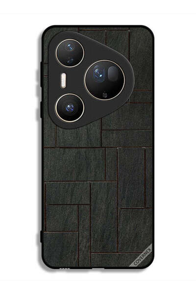 Covernex غطاء حماية فائق لهاتف هواوي بيورا 80 بنقشة حائط حجرية