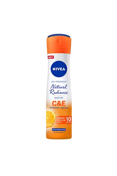 NIVEA Deodorant Spray with Vitamins A & C, For Women, 150 ml