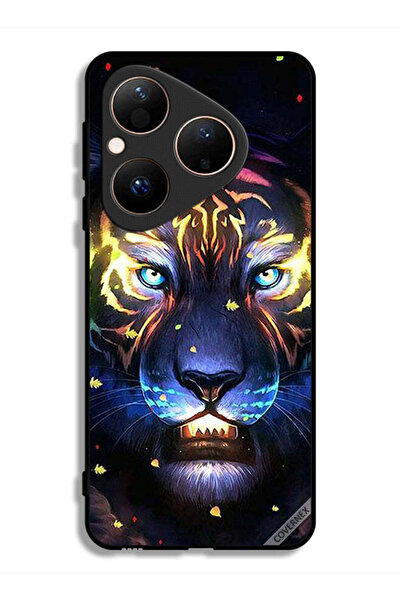 Covernex غطاء حماية هواوي بيورا 80 بمشبك فني على شكل أسد