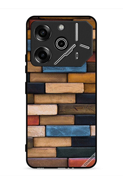 Covernex غطاء حماية خشبي لهاتف تكنو بوفا 6 برو 5G