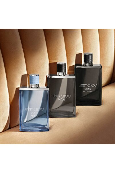 Jimmy Choo Man Aqua Eau de Toilette, Men's Gift Set-Eau de Toilette 100ml+7.5ml+Shower Gel 100ml