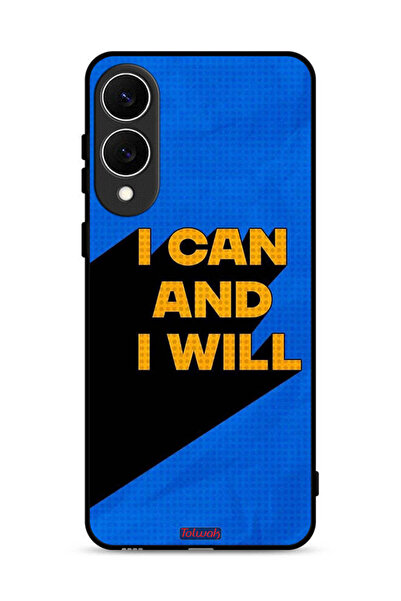 Tolwak غطاء حماية لهاتف سامسونج جالكسي S25 إيدج - أستطيع وسأفعل