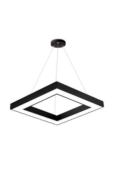 Braytron Candelabru LED Blade BR-BH16-07281, pătrat, 45W, 4050lm, IP20, negru,