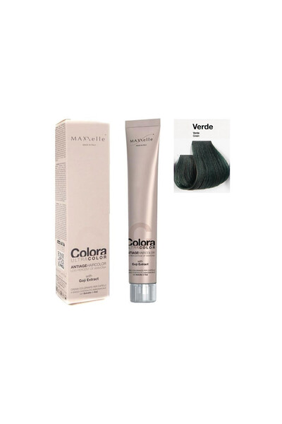 Maxxelle Pigment Corector Verde Vopsea Colora cu extract de Goji 100 ML