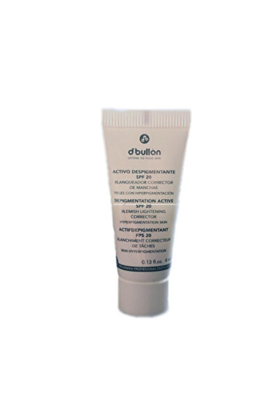 D'BULLON Plic Crema Corectoare Ten Pigmentat SPF 20 4 ml