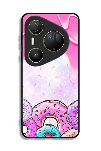 Tolwak Huawei Pura 80 Ultra Protective Case Cover Donut Colors