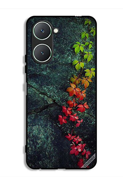 Covernex غطاء حماية لهاتف Vivo Y18i 4G بأوراق جميلة