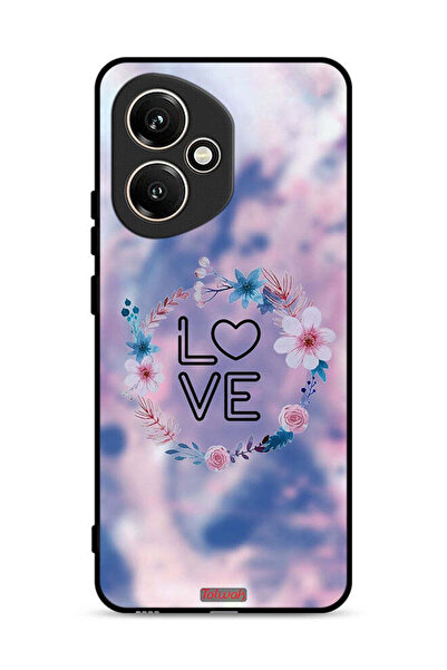 Tolwak غطاء حماية لهاتف Honor 400 برسومات خاتم الحب والزهور