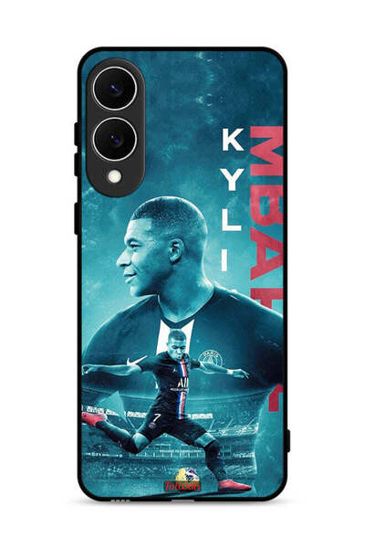 Tolwak غطاء حماية لهاتف Samsung Galaxy S25 Edge مع ملصق Mbappé