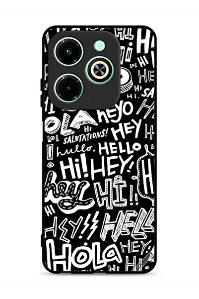 Covernex غطاء حماية لهاتف Infinix Hot 40i 4G، مرحبًا، علامات