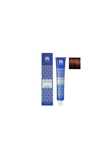 Valquer Castaniu Mediu Rosiatic 4.5 - Vopsea de par cu plex si arginina 60g