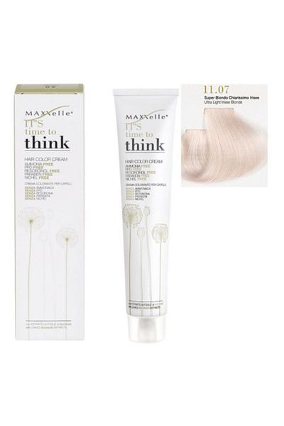 Maxxelle Blond ultra light iridescent 11.07 Ammonia-Free Hair Dye with Argan Oil Think 100 ML